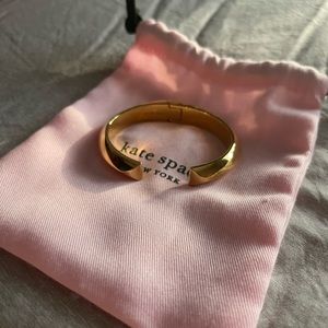 Kate Spade gold cuff